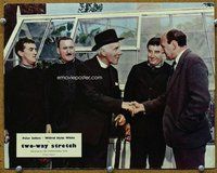 w288 2-WAY STRETCH English movie lobby card '60 Sellers, Hyde-White