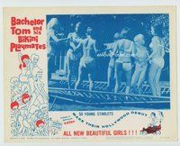 w216 BACHELOR TOM PEEPING movie lobby card #7 R64 young starlets!