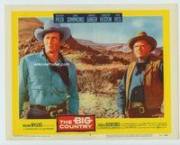 w299 BIG COUNTRY movie lobby card #6 '58 Charlton Heston, Bickford