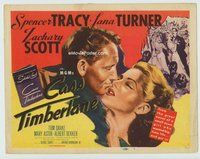 w063 CASS TIMBERLANE movie title lobby card '48 Spencer Tracy, Lana Turner