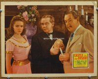 w011 CASTLE IN THE DESERT movie lobby card '42 Toler as Charlie Chan!