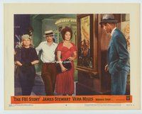 w339 FBI STORY movie lobby card #8 '59 Jimmy Stewart, Vera Miles
