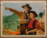 w351 FRONTIER SCOUT movie lobby card '38 Houston as Wild Bill Hickok!