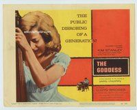 w089 GODDESS movie title lobby card '58 Kim Stanley, Lloyd Bridges