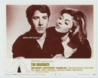 w363 GRADUATE movie lobby card #4 '68 Dustin Hoffman, Anne Bancroft