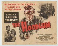 w102 HOODLUM movie title lobby card '51 Lawrence Tierney, film noir!