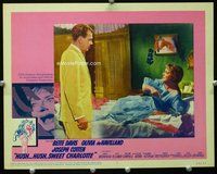 w384 HUSH HUSH SWEET CHARLOTTE movie lobby card #2 '65 Bette Davis