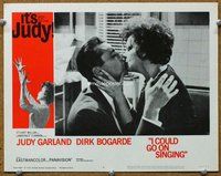 w386 I COULD GO ON SINGING movie lobby card #6 '63 Judy Garland c/u!