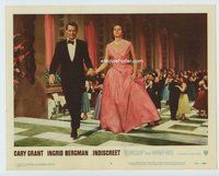 w390 INDISCREET movie lobby card #3 '58 Cary Grant, Ingrid Bergman