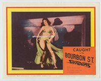 w391 INVISIBLE AVENGER movie lobby card R62 Bourbon St. Shadows