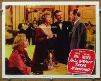 w459 MISS GRANT TAKES RICHMOND movie lobby card '49 Lucy Ball, Holden