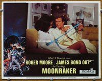 w463 MOONRAKER movie lobby card #1 '79 Roger Moore as James Bond!