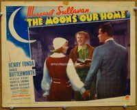 w464 MOON'S OUR HOME movie lobby card '36 Margaret Sullavan, Fonda