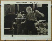 w470 MY BOY movie lobby card '21 Jackie Coogan, Claude Gillingwater