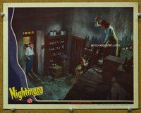 w483 NIGHTMARE movie lobby card '42 Diana Barrymore, Brian Donlevy