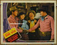 w585 TENTING TONIGHT ON THE OLD CAMP GROUND movie lobby card '43Ritter