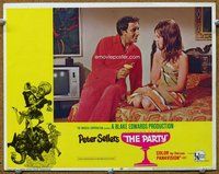 w516 PARTY movie lobby card #6 '68 Peter Sellers, Claudine Longet
