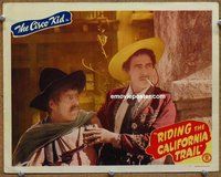 w546 RIDING THE CALIFORNIA TRAIL movie lobby card #7 '47 Cisco Kid!