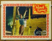 w547 ROAD GANG movie lobby card '36 Donald Woods tortured by guards!