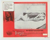 w261 SEDUCTION OF INGA #2 movie lobby card '72 daringly erotic!