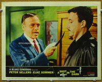 w561 SHOT IN THE DARK movie lobby card #2 '64 Peter Sellers, Lom