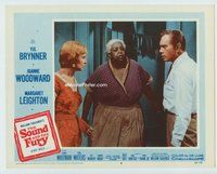 w568 SOUND & THE FURY movie lobby card #8 '59 Brynner,Woodward,Waters