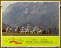 w569 SOUND OF MUSIC movie lobby card #1 '67 Julie Andrews and kids!