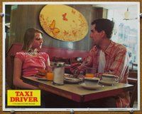 w582 TAXI DRIVER movie lobby card #7 '76 Robert De Niro,Jodie Foster