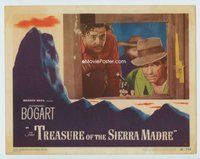 w592 TREASURE OF THE SIERRA MADRE movie lobby card #2 '48 best Bogart!