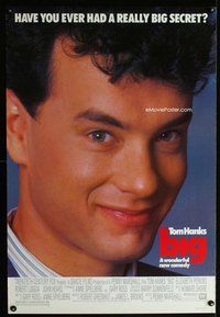 y055 BIG one-sheet movie poster '88 Tom Hanks, Elizabeth Perkins, Loggia