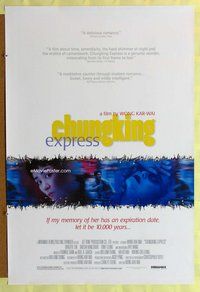 y083 CHUNGKING EXPRESS one-sheet movie poster '95 Brigitte Lin, Hong Kong