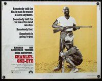 z670 CHARLEY-ONE-EYE half-sheet movie poster '73 Richard Roundtree