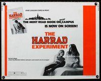 z737 HARRAD EXPERIMENT half-sheet movie poster '73 Don Johnson, Hedren