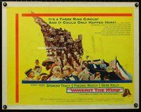z756 INHERIT THE WIND style B half-sheet movie poster '60 Spencer Tracy