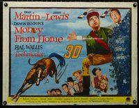 z786 MONEY FROM HOME half-sheet movie poster '54 3-D Martin & Lewis!