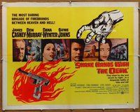 z800 SHAKE HANDS WITH THE DEVIL style B half-sheet movie poster '59 Cagney