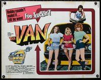 z817 VAN half-sheet movie poster '77 fun-truckin' sexy babes!