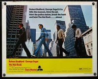 z748 HOT ROCK half-sheet movie poster '72 Robert Redford, George Segal