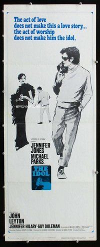 z194 IDOL insert movie poster '66 Jennifer Jones, Michael Parks