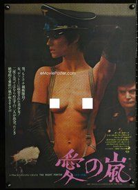 z569 NIGHT PORTER Japanese movie poster '74 sexy Charlotte Rampling!