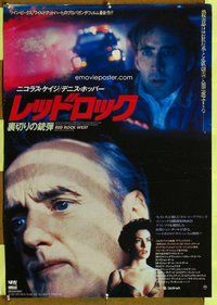 z597 RED ROCK WEST Japanese movie poster '92 Nicholas Cage, Boyle