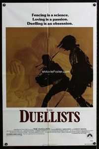 b204 DUELLISTS one-sheet movie poster '77 Ridley Scott, Carradine, Keitel