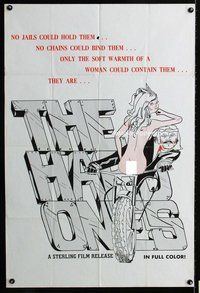 b244 BAD BAD GANG 1sh 1972 biker sex, The Hard Ones