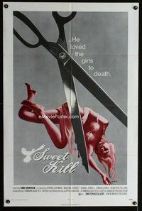 b462 SWEET KILL one-sheet movie poster '72 wild sexy Joseph Smith artwork!