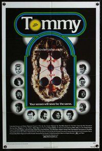 b501 TOMMY one-sheet movie poster '75 The Who, Roger Daltrey, rock & roll!