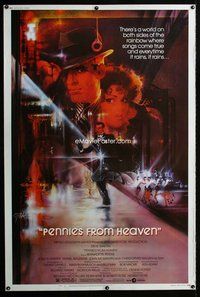 c064 PENNIES FROM HEAVEN forty by sixty movie poster '81 Steve Martin, Peak