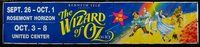 c077 WIZARD OF OZ ON ICE peel & stick banner poster c90s