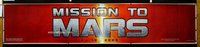 c073 MISSION TO MARS peel & stick banner movie poster '00 Gary Sinise