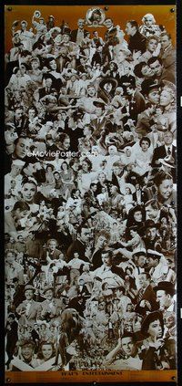 c045 THAT'S ENTERTAINMENT special 35x76 movie poster '74 collage!