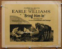 d048 BRING HIM IN movie title lobby card '21 Earle Williams, Fritzi Ridgeway